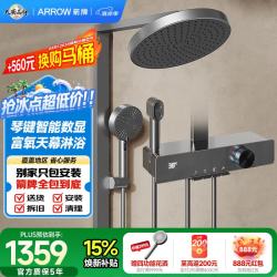 箭牌 K530 AE34216MZGGW-P 淋浴花洒套装 灰色