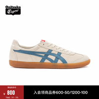 Onitsuka Tiger 运动休闲鞋男女轻便德训鞋女时尚鞋子TOKUTEN 米色/蓝色 38