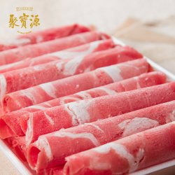 聚宝源 内蒙戈壁羊系列 羔羊肉卷 480g*3袋