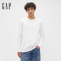 Gap 盖璞 圆领长袖T恤 男士休闲上衣