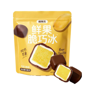 植有乐 鲜果脆巧冰双巧芒果 70g 冰淇淋多口味任选