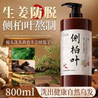 爱肤宜 侧柏叶防脱洗发水防断发固发养发男女士植物生姜防脱何首乌洗发露