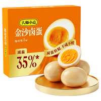 大师小点 金沙卤蛋 减盐高蛋白 40g*6枚