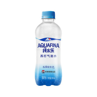 百事 纯水乐 无糖苏打气泡水 300ml*12瓶