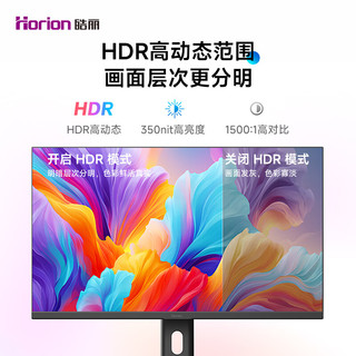 皓丽 N27-L1 144Hz高刷 27英寸 IPS显示器
