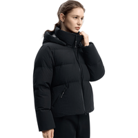 FILA斐乐 2025冬季鹅绒连帽羽绒服