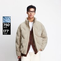 杰克琼斯 立领发热内里 男士羽绒服