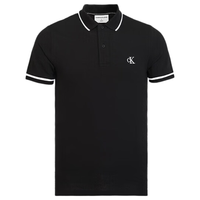Calvin KleinCK夏季运动休闲男短袖T恤polo衫J30J315603黑 2XL