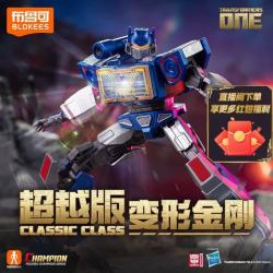 布鲁可积木 变形金刚超越版系列 71183 电影 ONE 声波