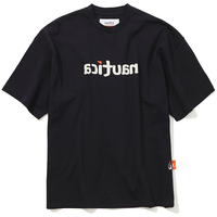 nautica white sail HYTW4226 全棉宽松短袖T恤 藏青色 L