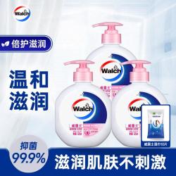 威露士 健康抑菌洗手液525ml*3洗手液套装家用温和有效抑菌99.9%