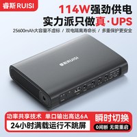 睿斯 12V锂电池 大容量 UPS不间断电源 移动电源