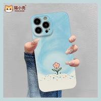 猫小壳 小花星星菲林手机壳