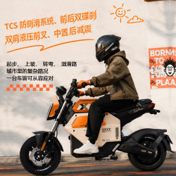 小刀 烈鸟智控版 72V20Ah铅酸 亚光骑士灰 电动摩托车