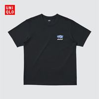 优衣库 The Brands Sweets UT/短袖男女装印花T恤482777 09 黑色 XL