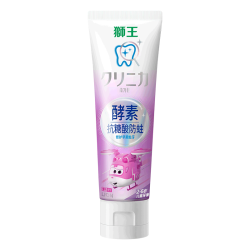 狮王 齿力佳儿童酵素抗糖防酸蛀牙膏 蜜桃味 60g