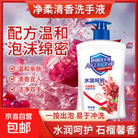 艾可熊 水润呵护洗手液抑菌滋润保湿清洁儿童可用家庭装 1瓶（体验装送1个泵头）