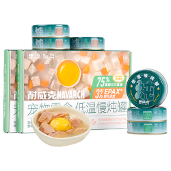 耐威克 狗罐头湿粮成幼犬泰迪金毛柯基通用狗零食拌饭慢炖汤罐头 100G*12罐