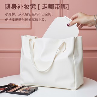 美了么 LED带灯折叠便携化妆镜