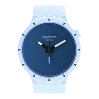 swatch SB03N102 植物陶瓷夜光石英表 寻秘冰川