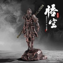 蒙柯 乐高 黑神话孙悟空摆件齐天大圣手办家居客厅电竞房电视柜桌面装饰送礼