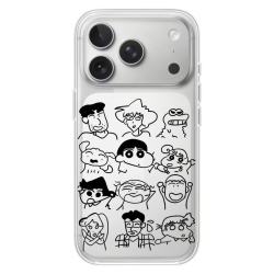 C 【裸机手感】简约线条 透明 iPhone 17 Pro Max 手机壳