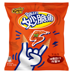 奇多 妙脆角 浓香茄汁肉酱味 65g 膨化食品