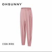 欧夏 打底裤女春夏裸感高腰显瘦时尚运动健身鲨鱼裤瑜伽喇叭裤