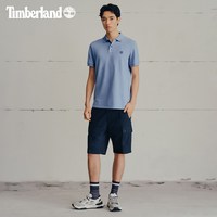 Timberland 官方男装短袖POLO衫新款商务通勤休闲透气|A24H2