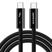 ULT-unite 雷电5数据线 120Gbps PD240W 16K视频 1.2m Type-C线