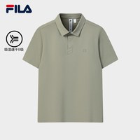 FILA 速干II级王阳FILA斐乐T恤衫男2026夏季新款休闲通勤菁英POLO