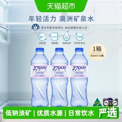 忘岁泉 澳洲天然低钠高偏硅酸矿泉水 500ml*20