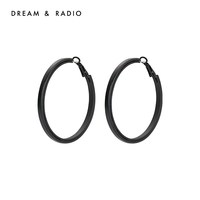 Dream＆Radio 大号素圈耳环