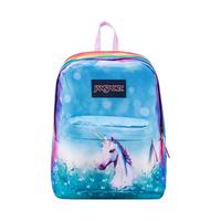 JANSPORT 杰斯伯 彩虹小马印花 男士双肩包