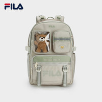 FILA 女款双肩包 激流灰-GY XS
