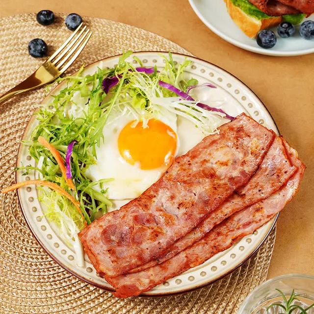 大希地 炸锅烧烤肉片: 早餐三明治专用肉片 百搭早餐速食