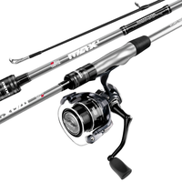 ABU GARCIA 直柄路亚竿套装 2.44米M调+2500型纺车轮