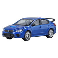 黑曼巴 斯巴鲁WRX STI 合金仿真车模 蓝色