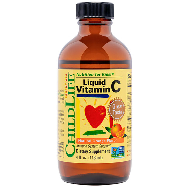 CHILDLIFE 童年时光 维生素C婴幼儿液体甜橙 118ml*2瓶  26年10月到期