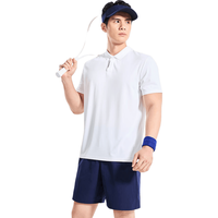 鸿星尔克 冰丝透气 Polo衫 正白 2XL