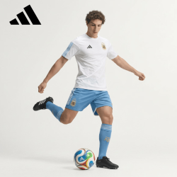 adidas 阿根廷队足球文化 短袖T恤 KF0327