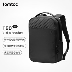 tomtoc 防震 男士双肩背包