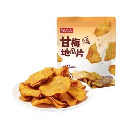 牧果人 甘梅地瓜片 250g 尝鲜装