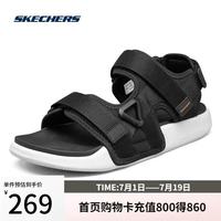 斯凯奇 237292 男士夏季软底运动休闲凉鞋