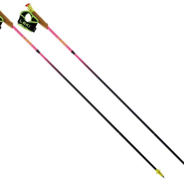 LEKI Ultratrail FX.One Superlite - 黑色/粉色 105