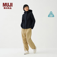 無印良品 MUJI 女式 OBP再生尼龙降落伞裤 裤子女款长裤女装26年春季 BE2Z1C6S 米色 XL (165/74A)