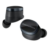 Bowers & Wilkins Pi8 无线真无线耳机,带主动降噪,蓝牙,AptX,充电盒带无线音频传输 - 煤黑色黑色