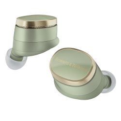 Bowers&Wilkins Pi8 无线真无线耳机,带主动降噪,蓝牙,AptX,充电盒带无线音频传输 - 翡翠绿