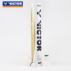 VICTOR 金黄5号 羽毛球 77速 1桶装