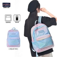 移动端：JANSPORT 学生书包 4QUE7X4 渐变腰果花 双肩包